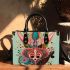 Ornate Floral Horned Creature Small Handbag