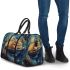 Persian Cat in Celestial Starship Voyages 2 3D Travel Bag