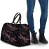 Realistic dragonflies in purple and gold colors 3d travel bag