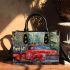 Red truck with dream catcher small handbag