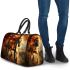 Running horse red mane and hair all over the body 3d travel bag