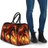 Running horse red mane and hair all over the body 3d travel bag