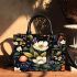 Serene Blooms in Circular Garden Small Handbag