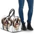 Shih tzu dog clipart illustration 3d travel bag
