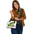 Simple cartoon frog clipart shoulder handbag