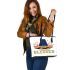 Simply blessed Leather Tote Bag