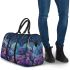 The purple butterflies dance gracefully in the sky 3d travel bag