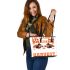 The Thankful Receiver Bears A Plentiful Harvest Leather Tote Bag