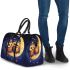 Two owls in love sitting on the crescent moon 3d travel bag