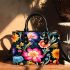 Vibrant Cultural Floral Design Small Handbag