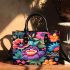 Vibrant Cultural Floral Pattern Small Handbag