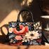 Vibrant Floral Arrangement Small Handbag