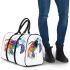 Watercolor sea turtle 3d travel bag