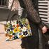 Pattern of flowers maru aronson Small Handbag, Totes, Crossbody, Purse: Bag Gift Idea for Girlfriend, Sitter, Birthday, Women ,Daughter, Mama, Ladies