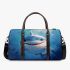 A World of Cuteness and Laughter with Darling Cartoon Sharks Travel Bag
