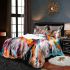 Abstract painting in the style of graffiti art bedding set