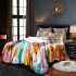 Abstract painting in the style of graffiti art bedding set