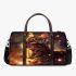 Bengal Cat as a Magical Creature 2 3D Travel Bag