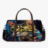Bengal Cat as a Muse for Abstract Art 2 3D Travel Bag