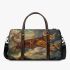 Bengal Cat in Fantasy Worlds 3 3D Travel Bag