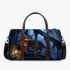 Bengal Cat in Haunted Mansions 2 3D Travel Bag