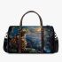 Bengal Cat in Mythical Landscapes 3D Travel Bag