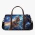 Bengal Cat in Mythical Realms 2 3D Travel Bag