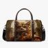 Bengal Cat in Time Traveling Escapades 3D Travel Bag