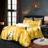 Black bees flying flying around bedding set