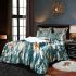 Butterflies and flowers scattered across bedding set