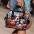 Canine fruit cruise adventure shoulder handbag