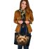 Capturing the Cuteness of Dogs 2 Leather Tote Bag