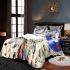 Celestial dreamer in blue hues bedding set