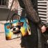 Charming pooch a dog with attitude Chic Stylish Small Handbag & Women Totes: Perfect Gift for Girlfriend | Crossbody, Purse, Handbag