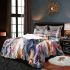 Complex and elaborately detailed abstract painting bedding set