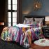 Complex and elaborately detailed abstract painting bedding set