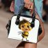 Cute cartoon bee character shoulder handbag