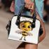 Cute cartoon bee character shoulder handbag