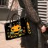 Cute cartoon bee happy expression small handbag