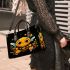 Cute cartoon bee happy expression small handbag