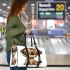 Cute cartoon dog 3d travel bag