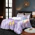 Cute cartoon owl with big eyes wearing an oversized sweater bedding set