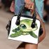Cute cartoon turtle shoulder handbag