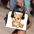 Cute corgi puppy shoulder handbag