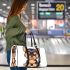 Cute yorkshire terrier dog cartoon 3d travel bag