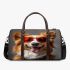 Dogs Radiating Cool Confidence Travel Bag