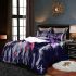 Dream catcher with butterfly and feathers bedding set