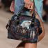 Eagles and dream catchers shoulder handbag