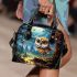 Enchanted Moonlit Owl Shoulder Handbag