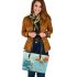 Exciting Adventures and Whimsical Moments with Cute Fish Leather Tote Bag